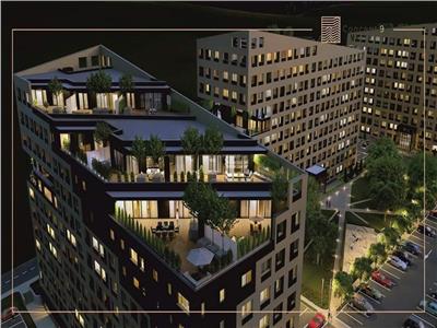 Penthouse 3 camere cu s.u. 90 mp + terasa de 90 mp in Concept 9