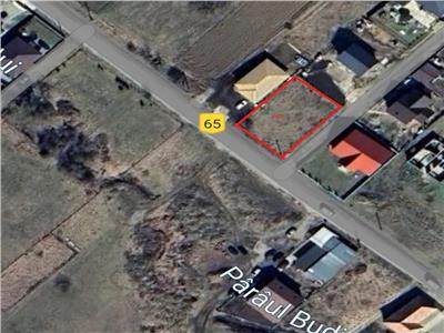 Teren intravilan 600 mp cu utilitati Budiu Mic.
